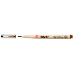 Sakura Pigma Brush Brown – brun penselspets | Tuschpennor & Markers