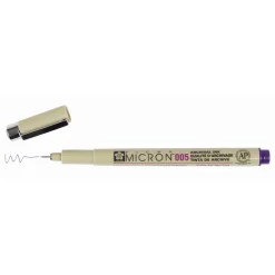 Sakura Pigma Micron 005 Purple – lila fineliner 0,2 mm | Tuschpennor & Markers