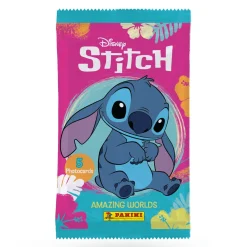 Barn Panini Samlarkort Stitch Amazing World Photo Card OBS! Priset avser en påse med 5 kort
