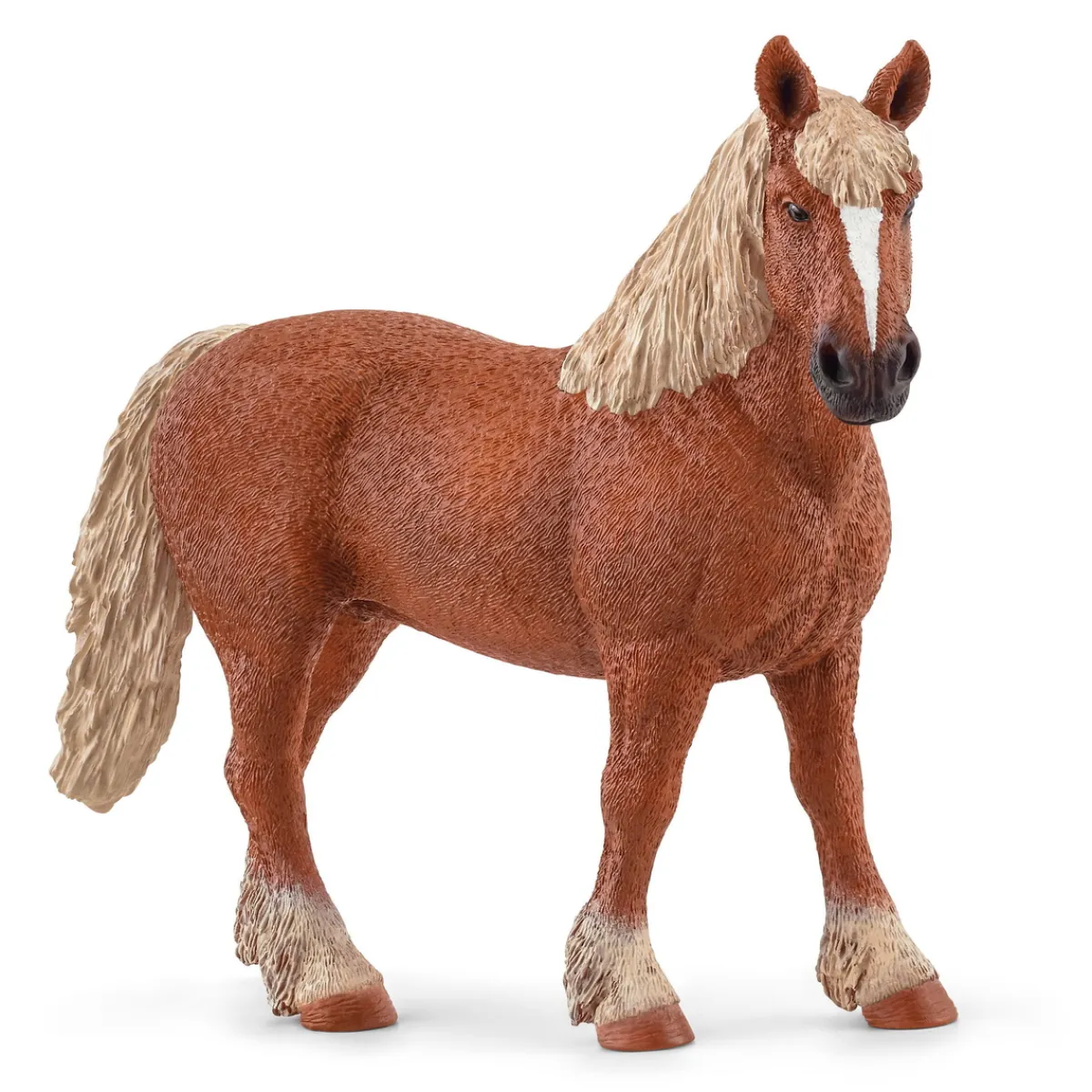 Barn Schleich belgisk brabanthäst, sto