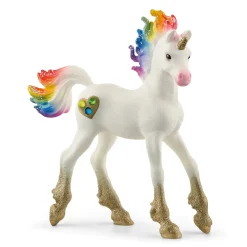 Schleich Rainbow Love Unicorn, föl | Barn Smådjur