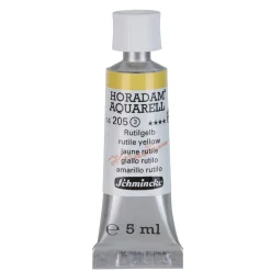 Schmincke Horadam akvarellfärg 5 ml – Rutile yellow 205 | Akvarell- & Vattenfärger