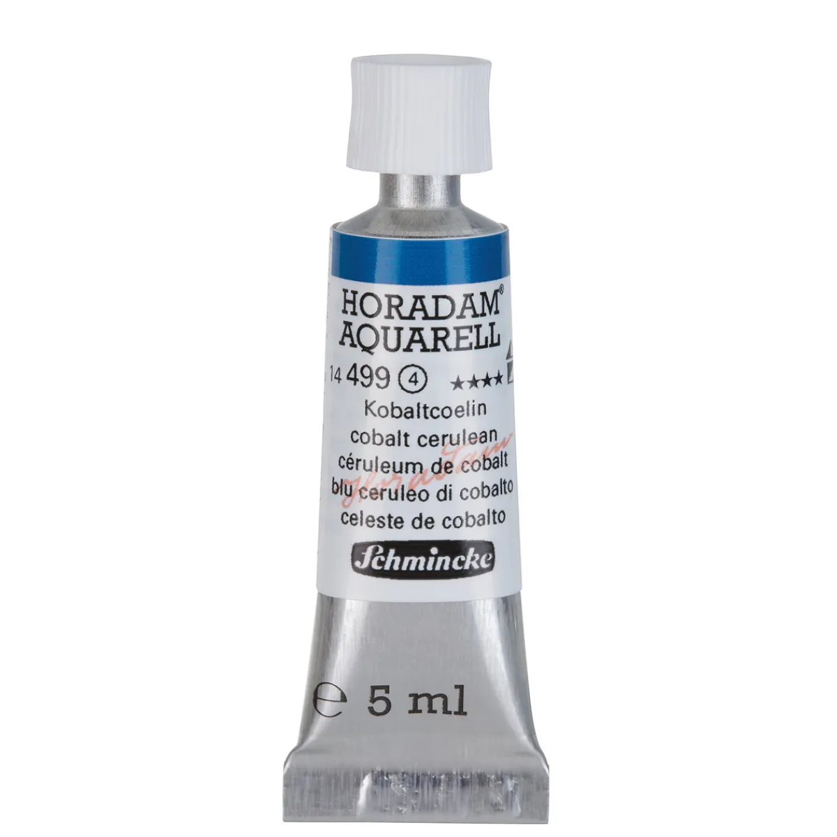 Schmincke Horadam akvarellfärg 5 ml – Cobalt cerulean 499 | Akvarell- & Vattenfärger