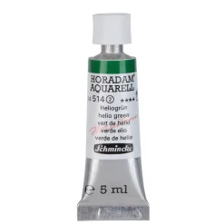 Schmincke Horadam akvarellfärg 5 ml – Helio green 514 | Akvarell- & Vattenfärger