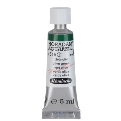Schmincke Horadam akvarellfärg 5 ml – Olive green 515 | Akvarell- & Vattenfärger