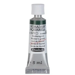 Schmincke Horadam akvarellfärg 5 ml – Hooker´s green 521 | Akvarell- & Vattenfärger
