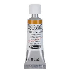 Schmincke Horadam akvarellfärg 5 ml – Yellow ochre 655 | Akvarell- & Vattenfärger