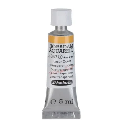Schmincke Horadam akvarellfärg 5 ml – Transparent ochre 657 | Akvarell- & Vattenfärger