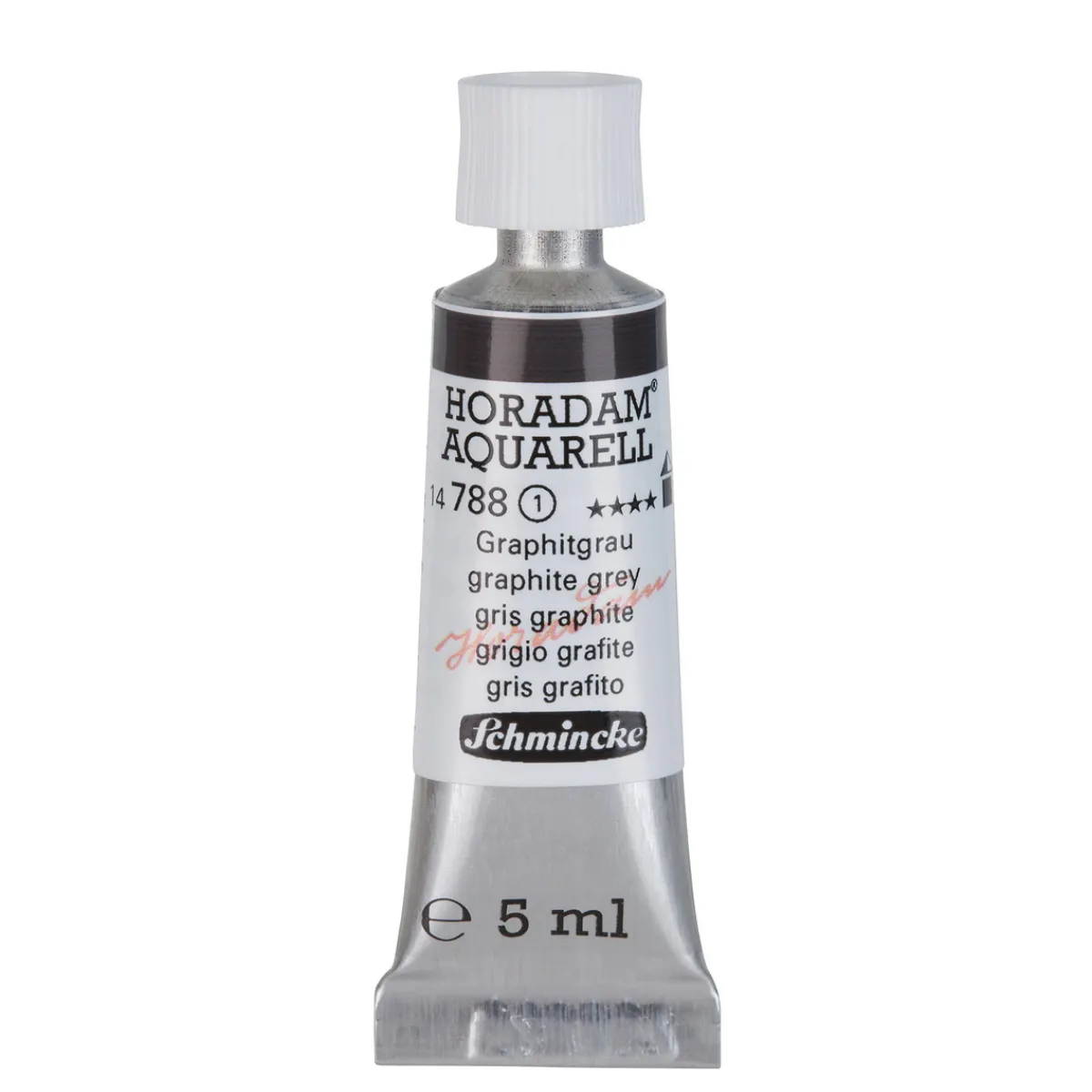 Schmincke Horadam akvarellfärg 5 ml – Graphite grey 788 | Akvarell- & Vattenfärger