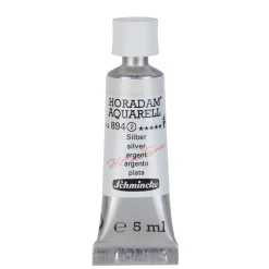 Schmincke Horadam akvarellfärg 5 ml – Silver 894