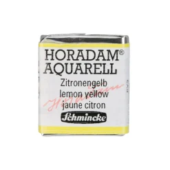 Schmincke Horadam akvarellfärg ½ kopp – Lemon yellow 215 | Akvarell- & Vattenfärger