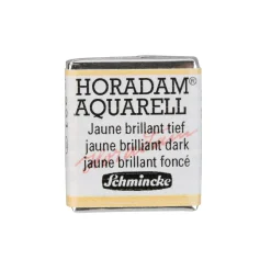 Schmincke Horadam akvarellfärg ½ kopp – Jaune brilliant dark 221 | Akvarell- & Vattenfärger
