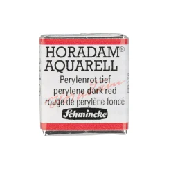 Schmincke Horadam akvarellfärg ½ kopp – Perylene dark red 344 | Akvarell- & Vattenfärger