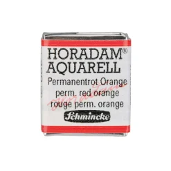 Schmincke Horadam akvarellfärg ½ kopp – Permanent red orange 360 | Akvarell- & Vattenfärger
