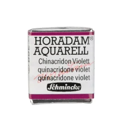 Schmincke Horadam akvarellfärg ½ kopp – Quinacridone violet 368