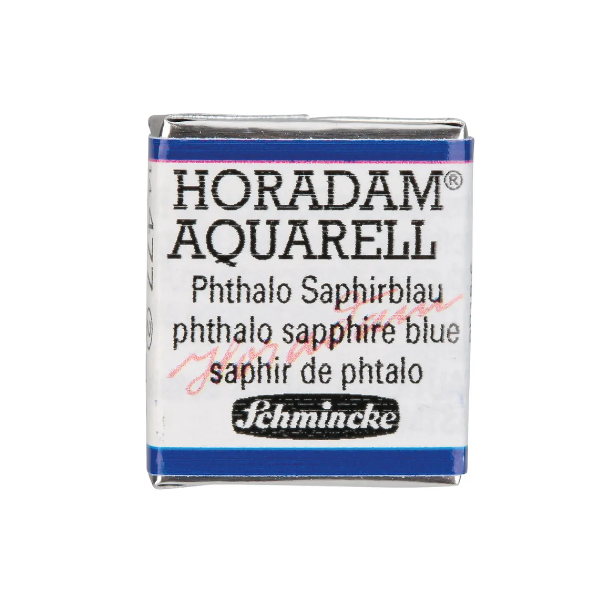 Schmincke Horadam akvarellfärg ½ kopp – Helio cerulean 479