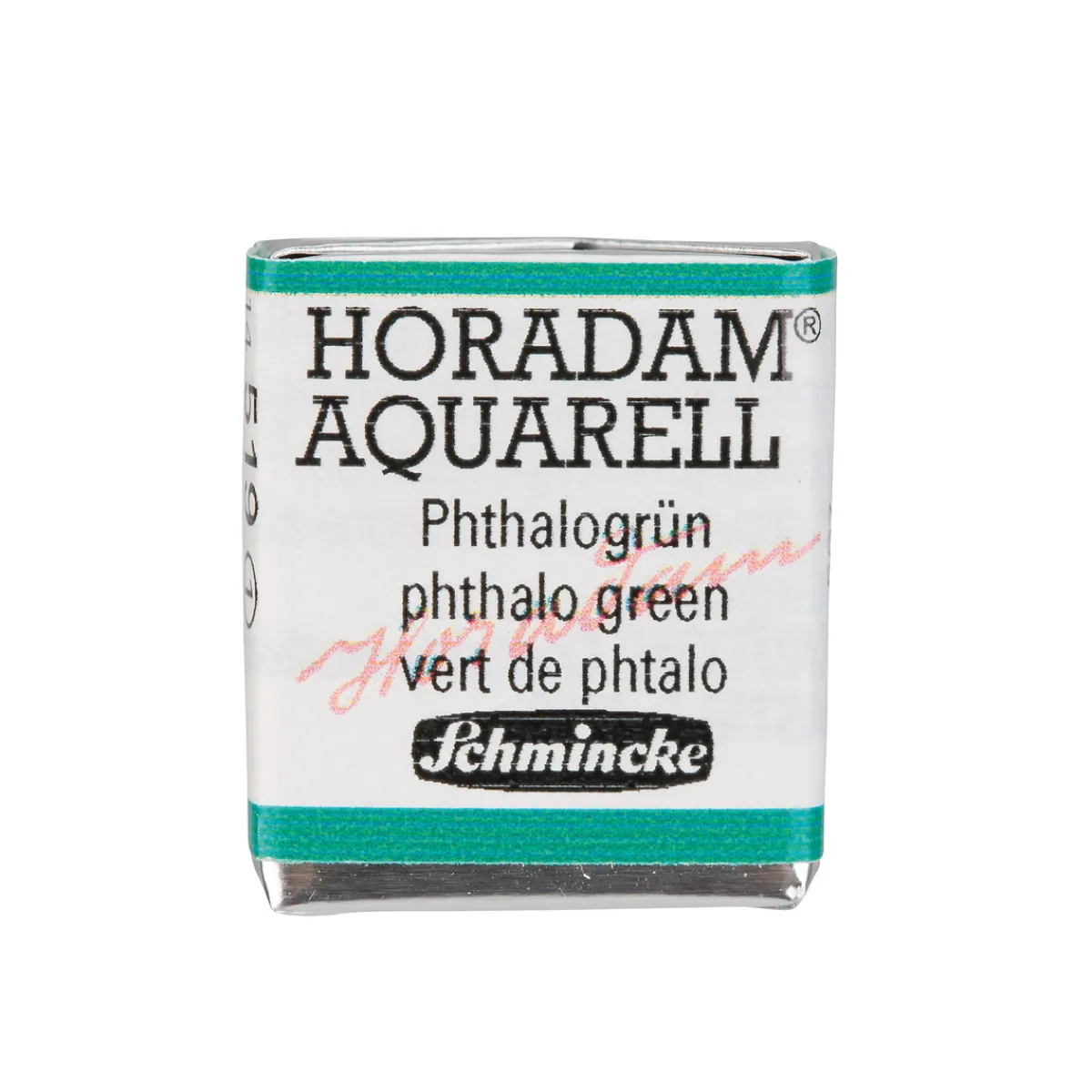 Schmincke Horadam akvarellfärg ½ kopp – Phthalo green 519