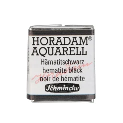 Schmincke Horadam akvarellfärg ½ kopp – Hematite black 789 | Akvarell- & Vattenfärger