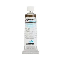 Schmincke Norma Blue vattenlöslig oljefärg 35 ml Natural burnt umber 21624