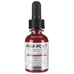 Schmincke Schminke Aqua Drop 30 ml Madder Red 340 | Akvarell- & Vattenfärger