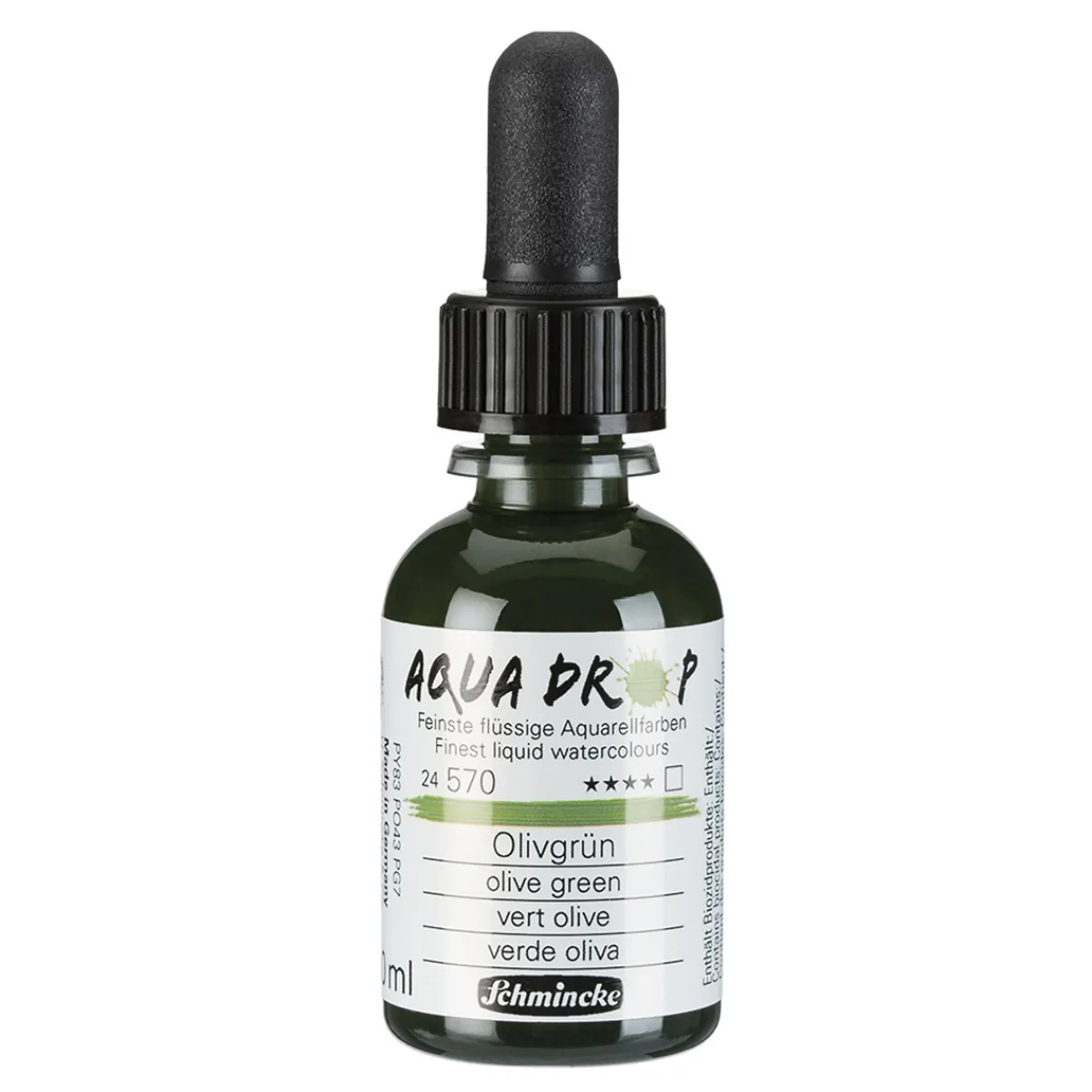 Schmincke Schminke Aqua Drop 30 ml Olive Green 570