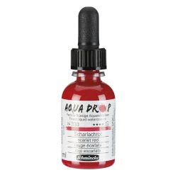 Schmincke Schminke Aqua Drop 30 ml Scarlet Red 330 | Akvarell- & Vattenfärger