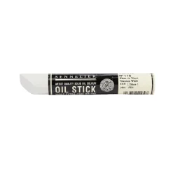 Sennelier Oil Stick 38 ml, oljefärgskrita Titanium White 116 | Oljefärger