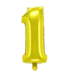 Panduro Hobby Sifferballong 1 guld 32 cm | Barn Ballonger