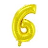Panduro Hobby Sifferballong 6 guld 32 cm | Barn Ballonger