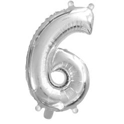Barn Panduro Hobby Sifferballong 6 Silver 60 cm