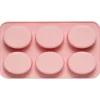 Panduro Hobby Silikonform ovala 6 st | Silikonform