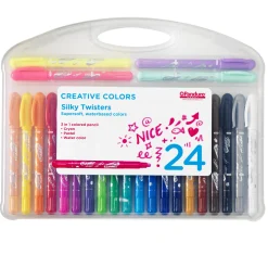 Creative Colors Silky Twisters 24 st | Barn Barnpennor