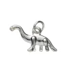 Panduro Jewellery Silverfärgat hänge charm dinosaurie brontosaurus 20×10 mm