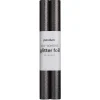 Panduro Hobby Självhäftande glitterpapper svart, 2 rullar à 25×100 cm