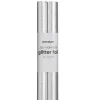 Panduro Hobby Självhäftande glitterpapper silver, 2 rullar à 25×100 cm