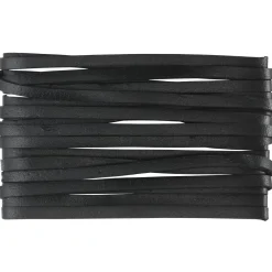 Panduro Jewellery Skinnsnöre 3 mm 3 m svart