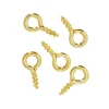 Panduro Jewellery Skruvöglor 8 mm guld 50 st. | Ringöglor