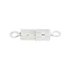 Panduro Jewellery Skruvlås 4 mm silverfg 4 st | Lås
