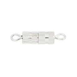 Panduro Jewellery Skruvlås 4 mm silverfg 4 st | Lås
