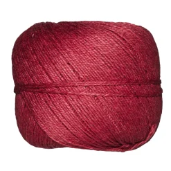 Panduro Hobby 3-slaget rött linnesnöre – 175 meter, Ø1,8 mm