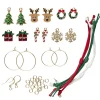 Panduro Jewellery Smyckekit till jul & vinter! – 3 par örhängen, 3 armband & 12 charms med julstämning! | Örhängen