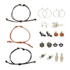 Panduro Jewellery Smyckekit till spooky halloween! – 3 par örhängen, 3 armband & 12 riktigt hemska charms | Örhängen