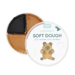 Panduro Hobby Soft Dough Capybara – skapa en gullig kapybara med barnlera! | Barn Lufttorkande Lera