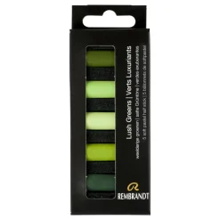 Rembrandt Soft Pastel Lush greens 5st | Kritor