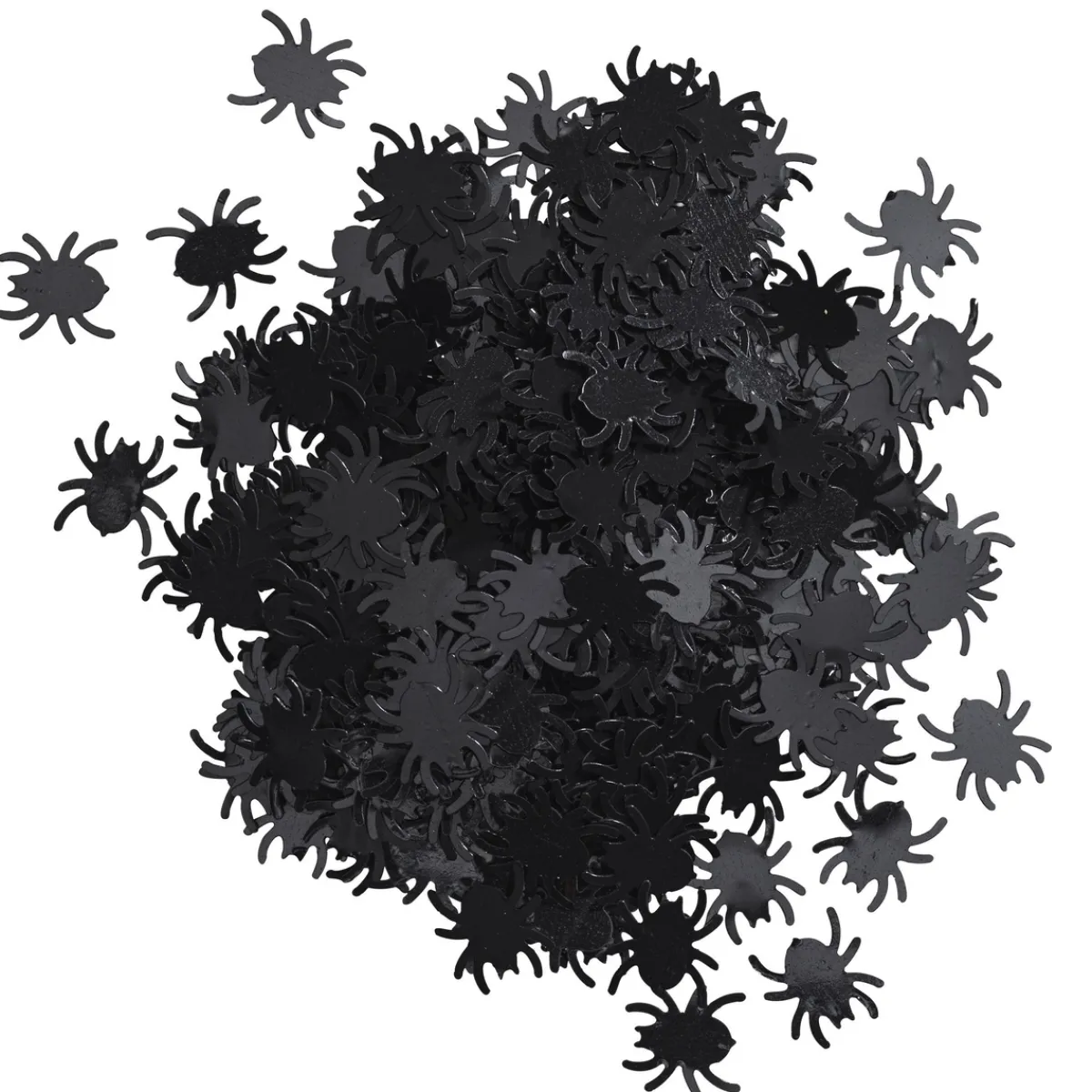 Panduro Hobby Spindlar till halloween, minst 1000 st. 12×13 mm, konfetti av plast