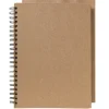 Panduro Hobby Spiralalbum A4 (210×297 mm) med 40 naturfärgade bruna ark | Album