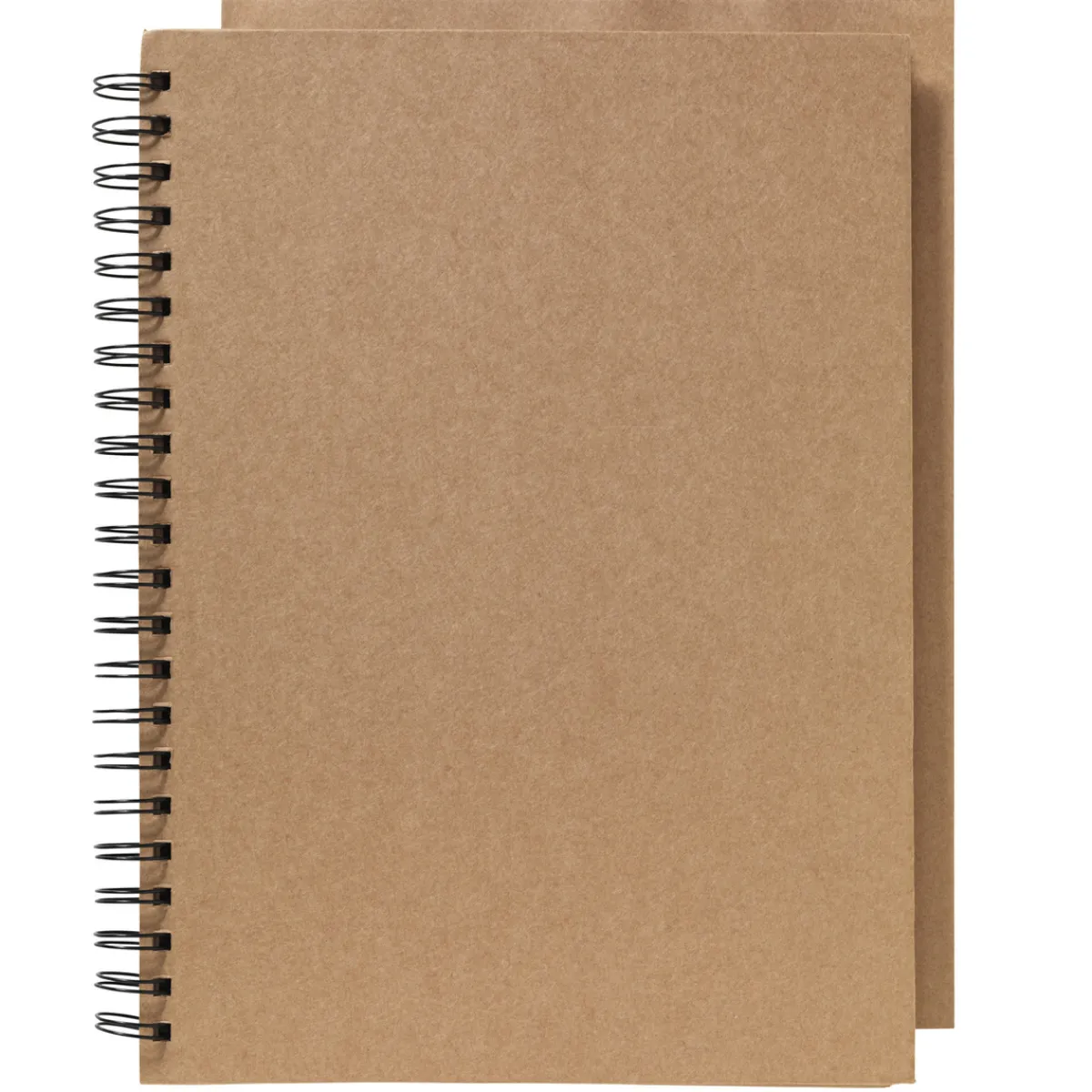 Panduro Hobby Spiralalbum A4 (210×297 mm) med 40 naturfärgade bruna ark | Album