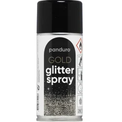 Panduro Hobby Spray glitter-guld 150 ml