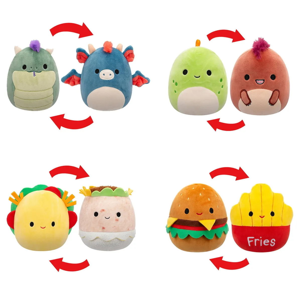 Squishmallows Flip-A-Mallow 13 cm säsong 20, pris per styck, säljs assorterat online | Barn Gosedjur