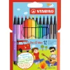 Stabilo Pen 68 Mini set 12p | Tuschpennor & Markers